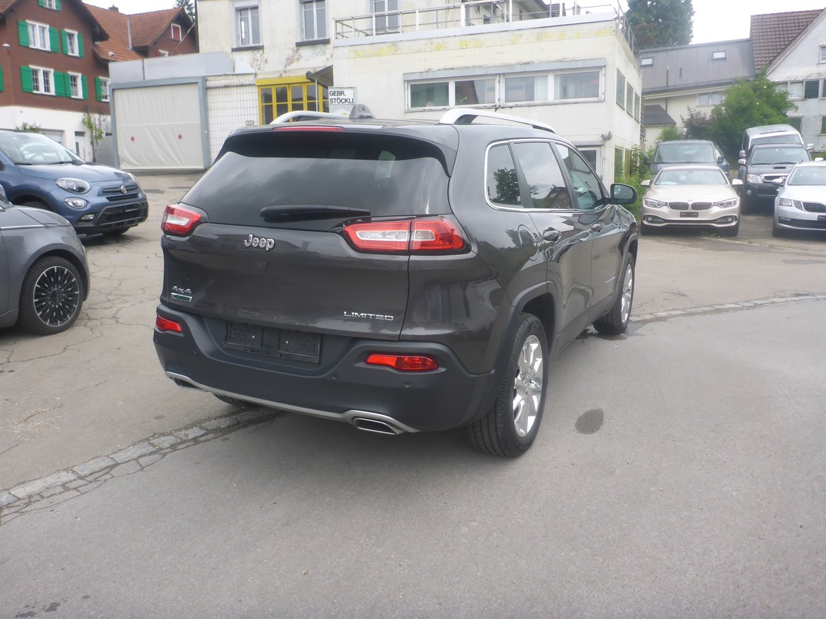JEEP Cherokee 2.0TD Limited AWD 9ATX, Diesel, Occasion / Utilisé, Automatique - 4