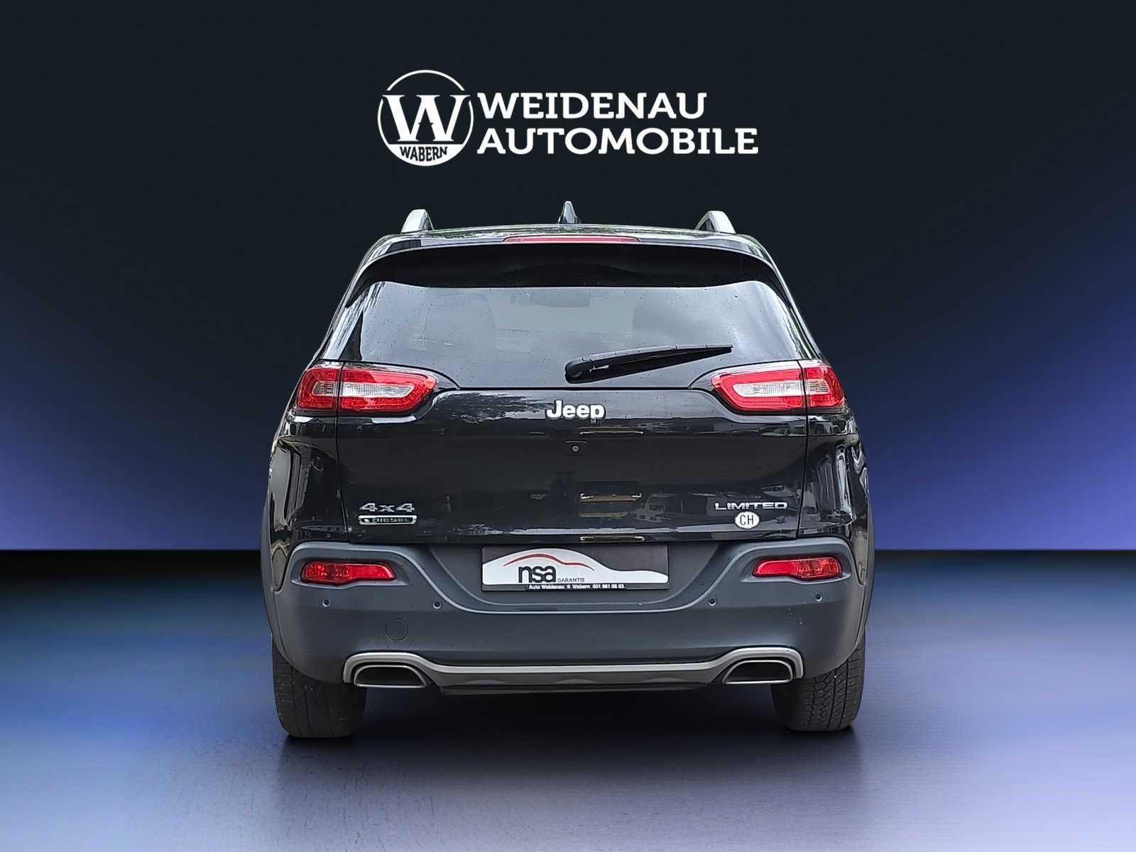 JEEP Cherokee 2.2TD Limited AWD 9ATX AD, Diesel, Occasion / Gebraucht, Automatik - 5