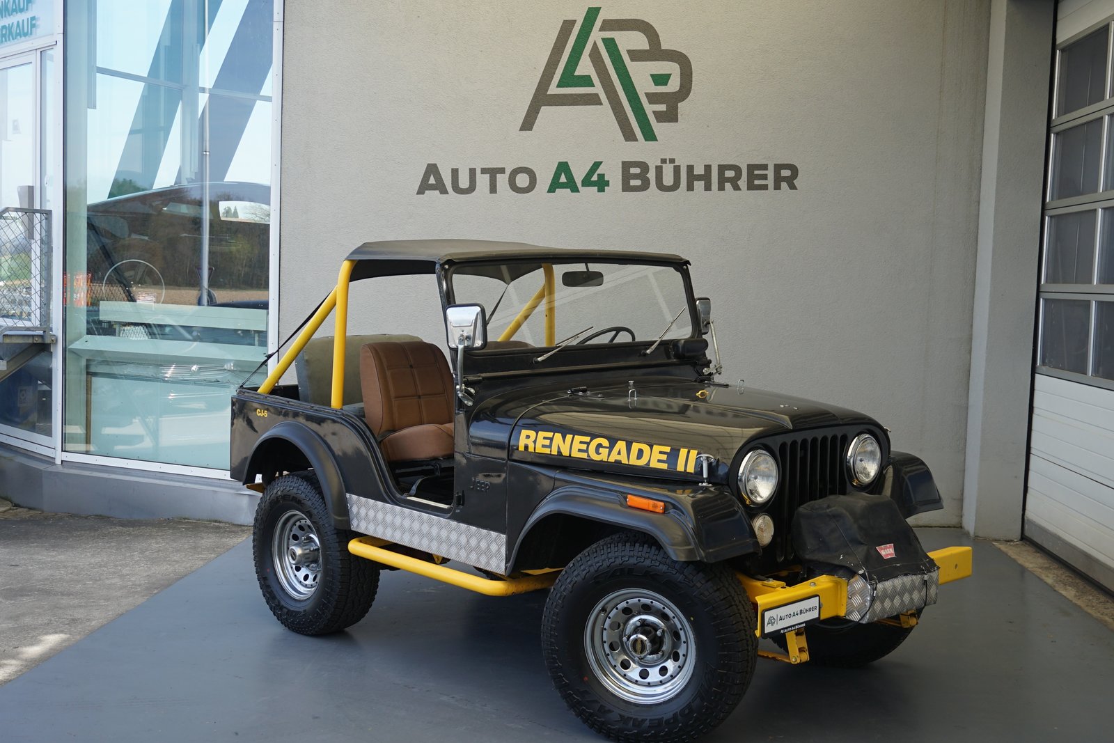 JEEP CJ 5 Renegarde 2,2lt. Benziner 75PS mit revidierten Mot, Essence, Occasion / Utilisé, Manuelle - 2