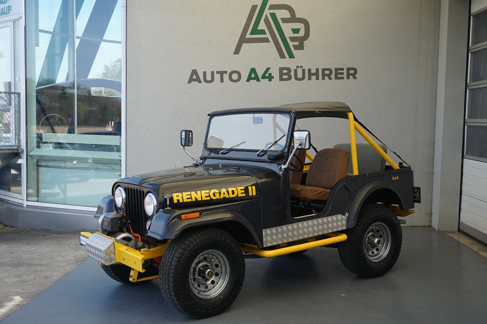 JEEP CJ 5 Renegarde 2,2lt. Benziner 75PS mit revidierten Mot, Essence, Occasion / Utilisé, Manuelle - 5