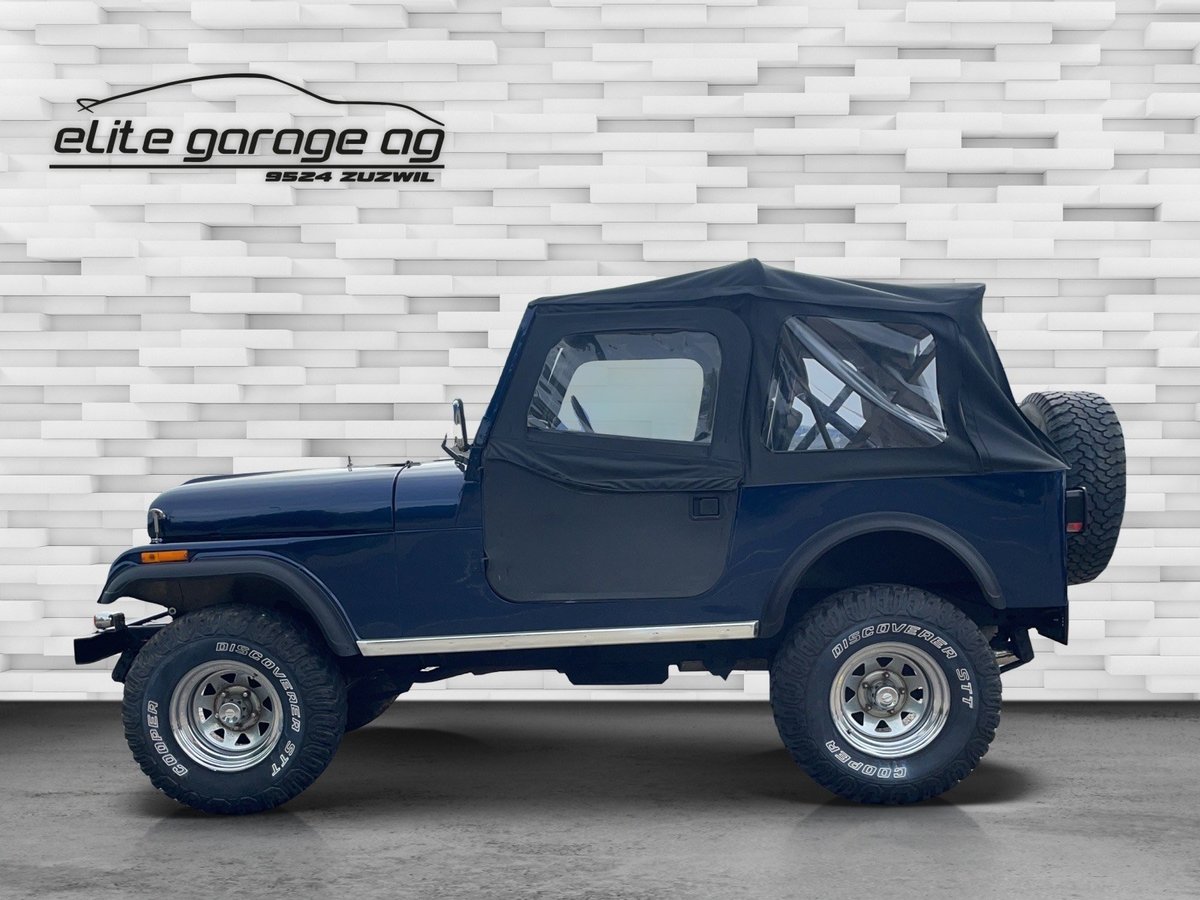 JEEP CJ-7 V8, Essence, Voiture de collection, Automatique - 2