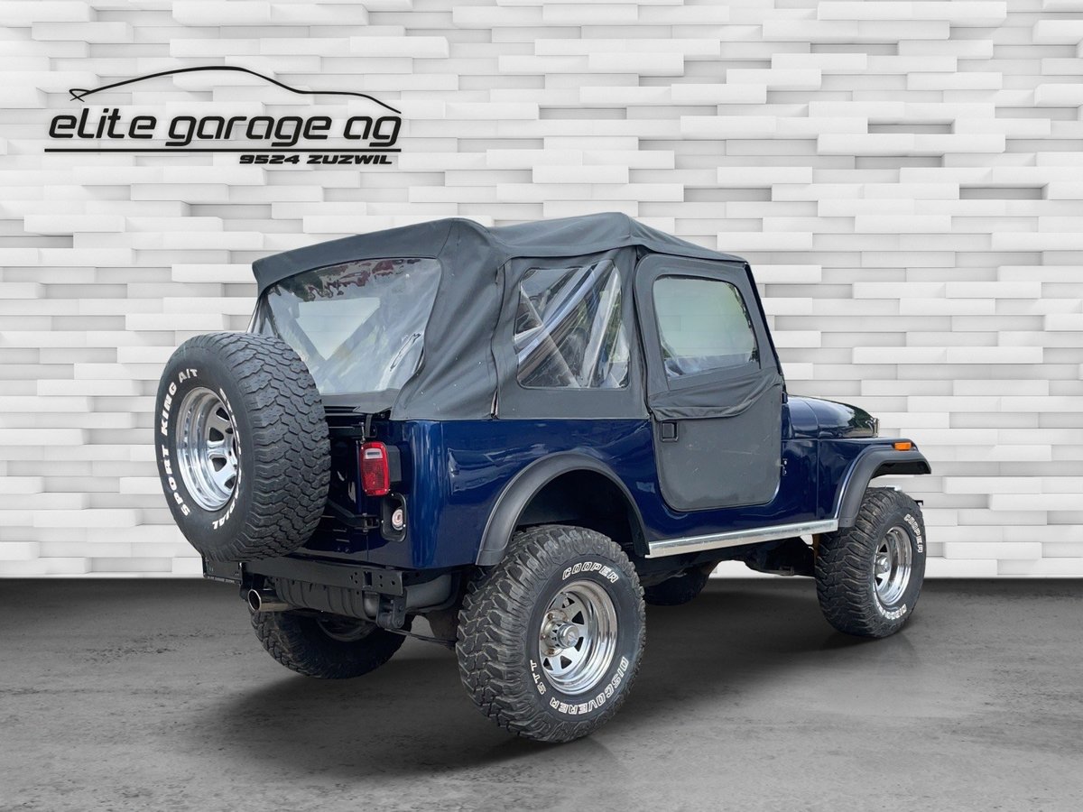JEEP CJ-7 V8, Essence, Voiture de collection, Automatique - 5