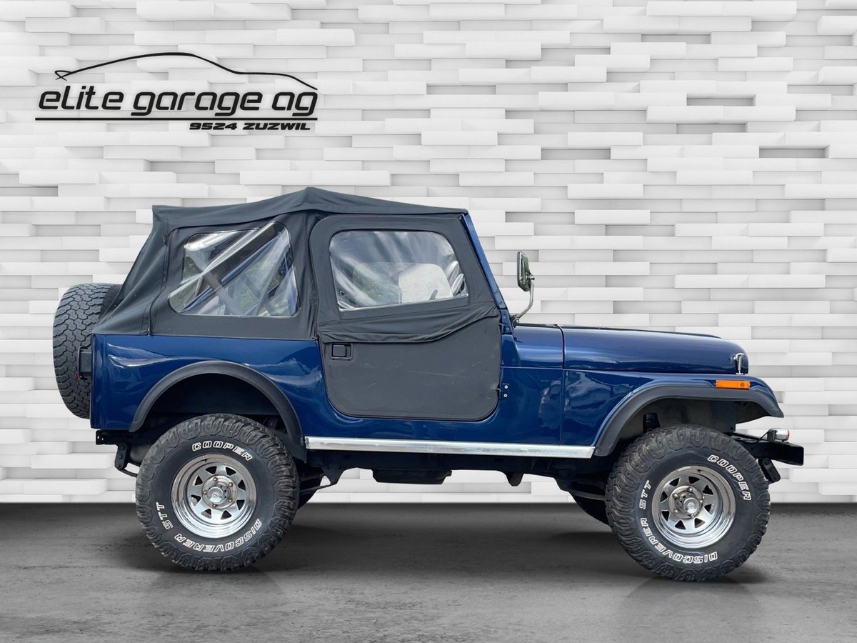 JEEP CJ-7 V8, Essence, Voiture de collection, Automatique - 6