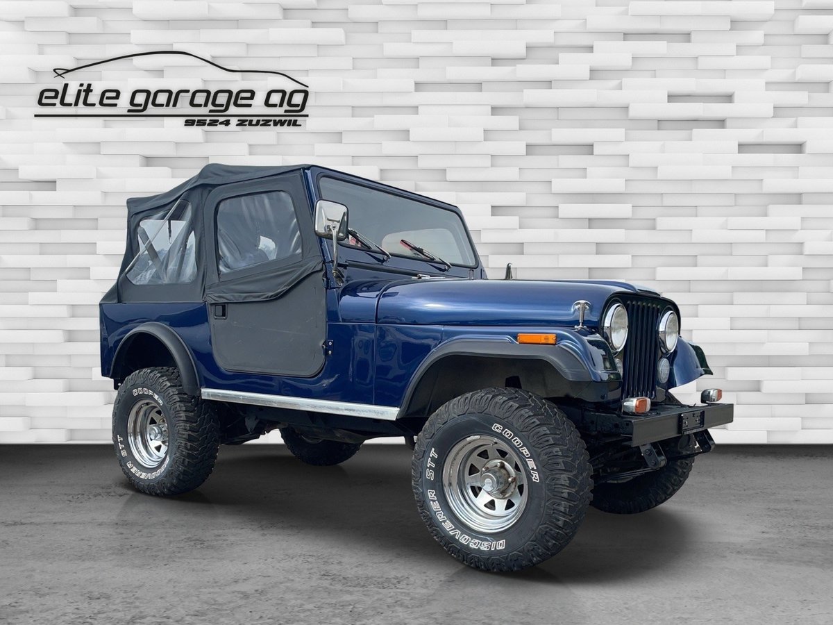 JEEP CJ-7 V8, Essence, Voiture de collection, Automatique - 7