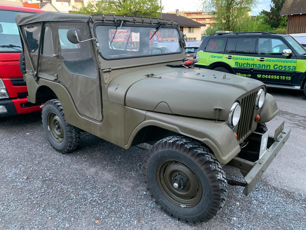 JEEP CJ 5 Original Kaiser Militärjeep mit Veteraneneintrag