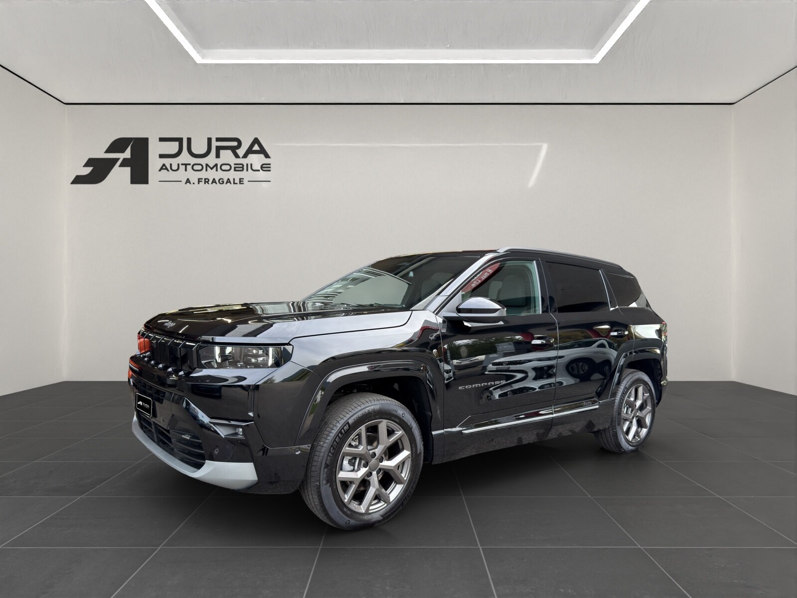 JEEP Compass 1.2 MHEV First Edition Pack Sky, Hybride Léger Essence/Électricité, Véhicule neuf pré-immatriculé, Automatique - 2