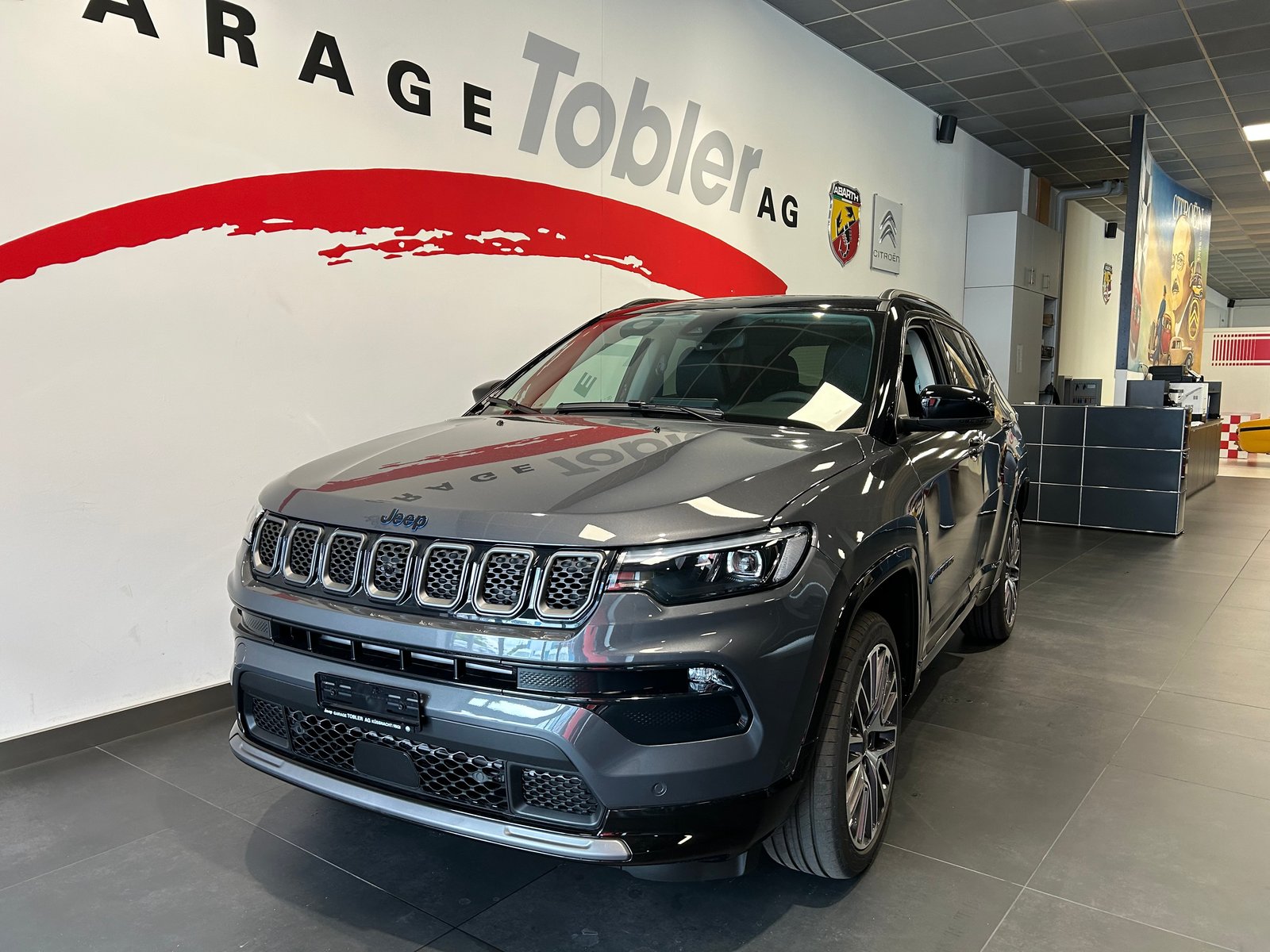 JEEP Compass 1.3 T PHEV Summit Sky AWD, Plug-in-Hybrid Benzin/Elektro, Neuwagen, Automatik - 2
