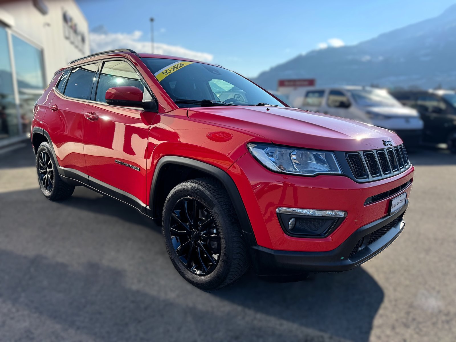 JEEP Compass 4x2 1.3 Turbo Night Eagle DKG, Benzin, Occasion / Gebraucht, Automatik - 7