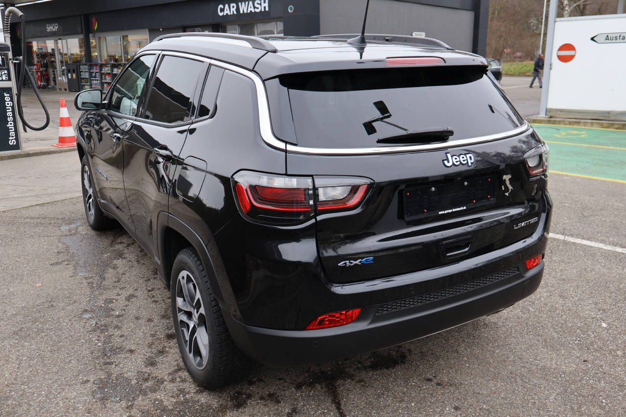 JEEP Compass 1.3 Limited 4xe, Plug-in-Hybrid Benzin/Elektro, Occasion / Gebraucht, Automatik - 3