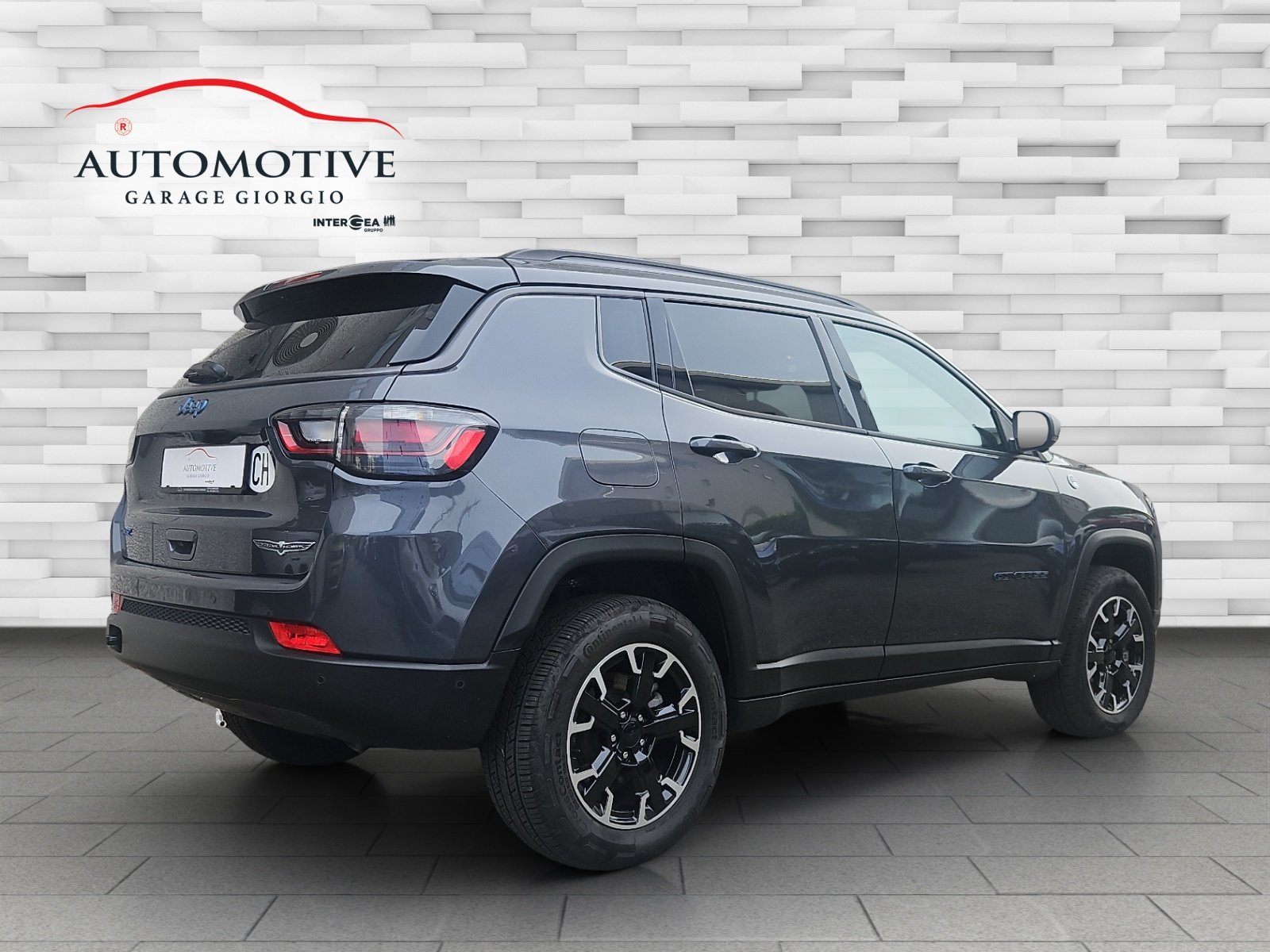 JEEP Compass 1.3 T PHEV Trailhawk AWD, Hybride Rechargeable Essence/Électricité, Occasion / Utilisé, Automatique - 3