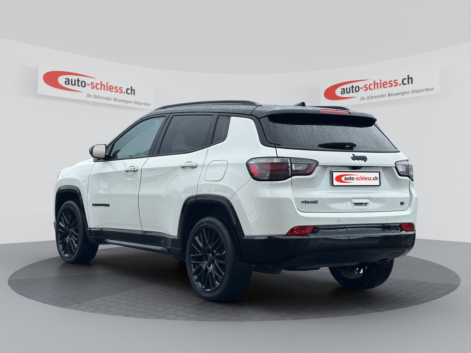 JEEP COMPASS 1.3 T PHEV S AWD Bi Color, Hybride Rechargeable Essence/Électricité, Occasion / Utilisé, Automatique - 3