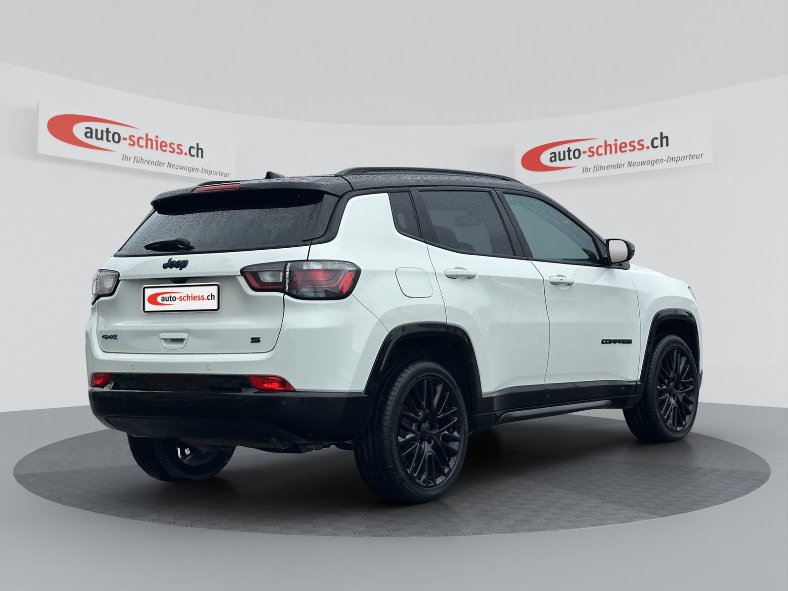 JEEP COMPASS 1.3 T PHEV S AWD Bi Color, Hybride Rechargeable Essence/Électricité, Occasion / Utilisé, Automatique - 5