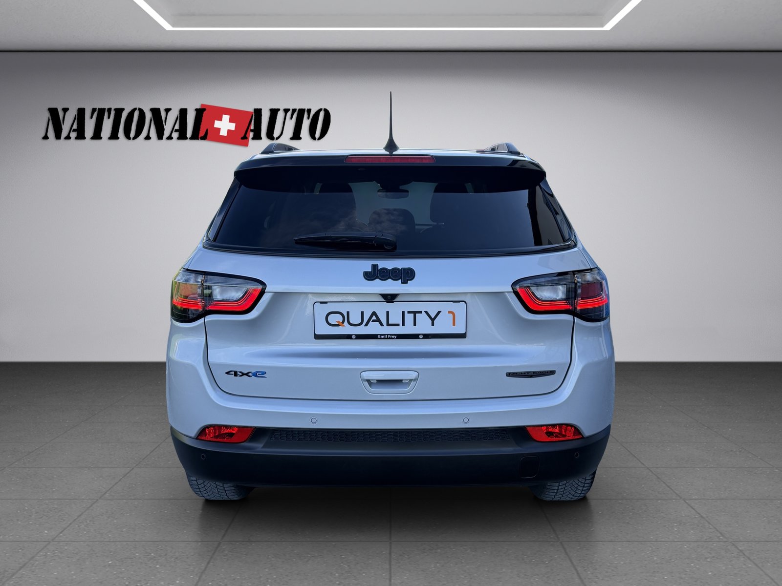 JEEP Compass 1.3 T PHEV Night Eagle AWD, Hybride Rechargeable Essence/Électricité, Occasion / Utilisé, Automatique - 7