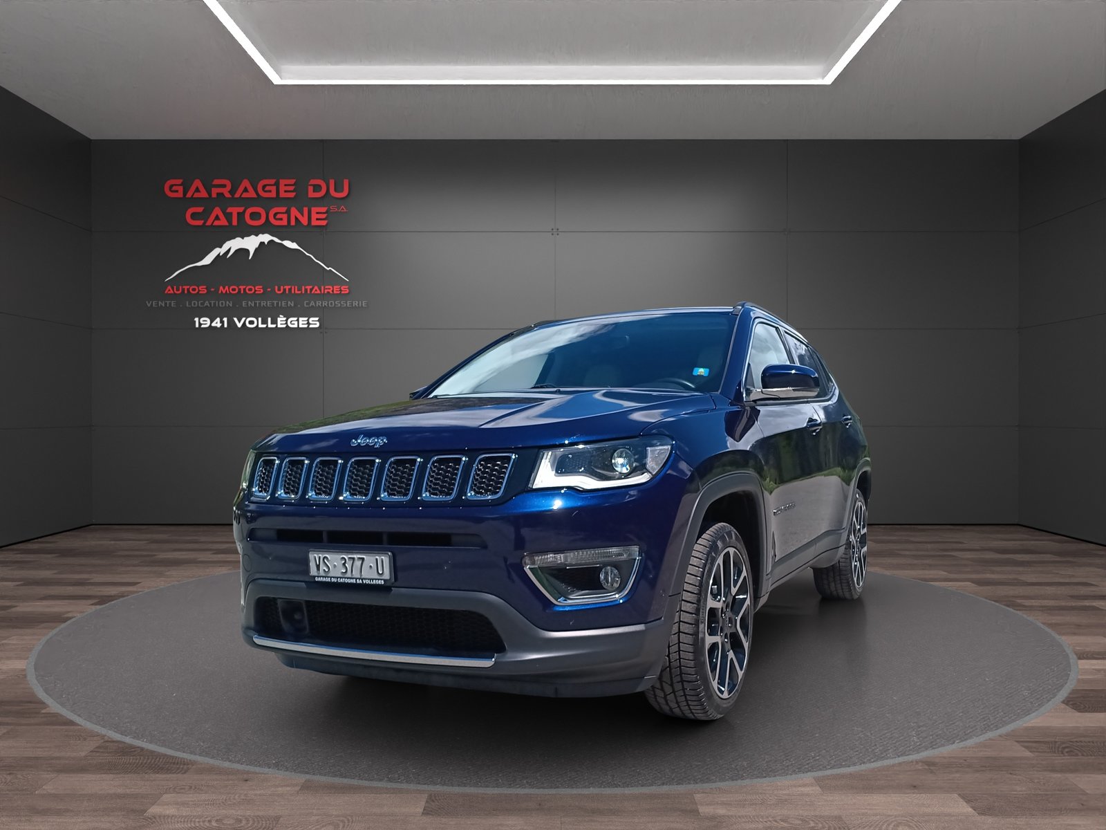 JEEP Compass 1.4 Turbo Limited AWD 9ATX, Essence, Occasion / Utilisé, Automatique - 2