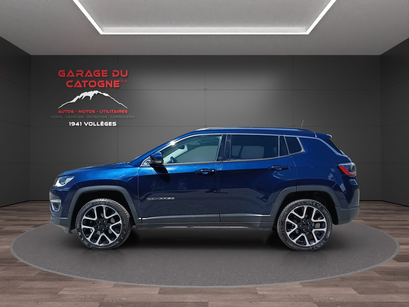 JEEP Compass 1.4 Turbo Limited AWD 9ATX, Essence, Occasion / Utilisé, Automatique - 4