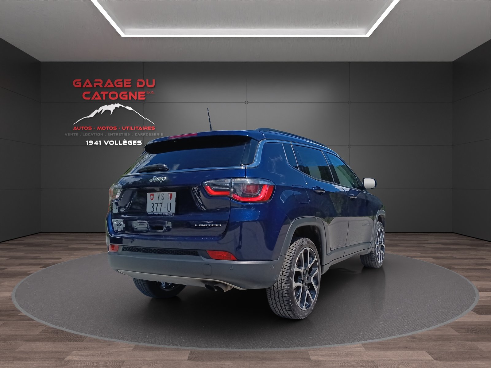 JEEP Compass 1.4 Turbo Limited AWD 9ATX, Essence, Occasion / Utilisé, Automatique - 7