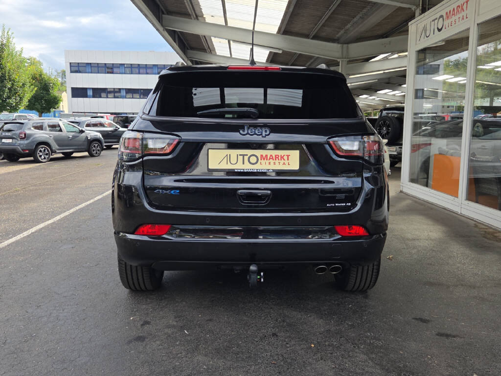 JEEP Compass 1.3 S 4xe, Plug-in-Hybrid Benzin/Elektro, Occasion / Gebraucht, Automatik - 7