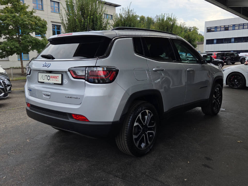 JEEP Compass 1.3 Limited Plus 4xe, Plug-in-Hybrid Benzin/Elektro, Occasion / Gebraucht, Automatik - 7