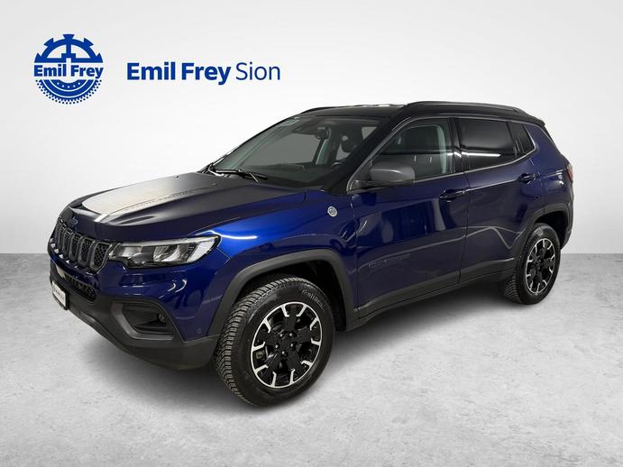 JEEP Compass 1.3 Trailhawk 4xe, Plug-in-Hybrid Benzin/Elektro, Occasion / Gebraucht, Automatik