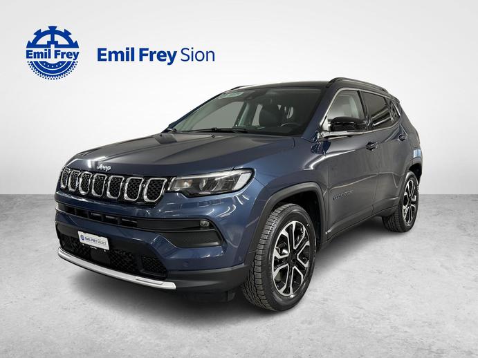 JEEP Compass 1.3 Limited 4xe, Plug-in-Hybrid Benzin/Elektro, Occasion / Gebraucht, Automatik