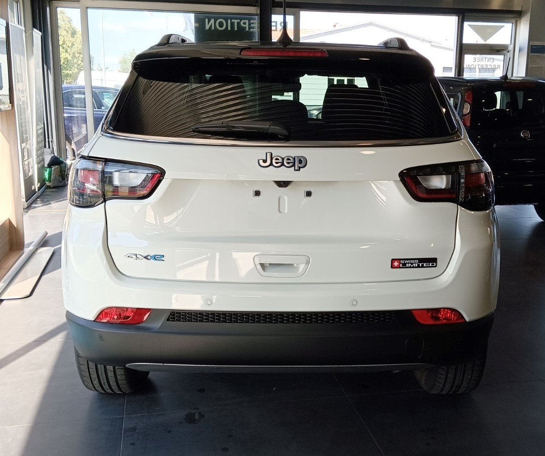 JEEP COMPASS 4xe 1.3 240cv Swiss Limited Plus, Hybride Rechargeable Essence/Électricité, Voiture de démonstration, Automatique - 4