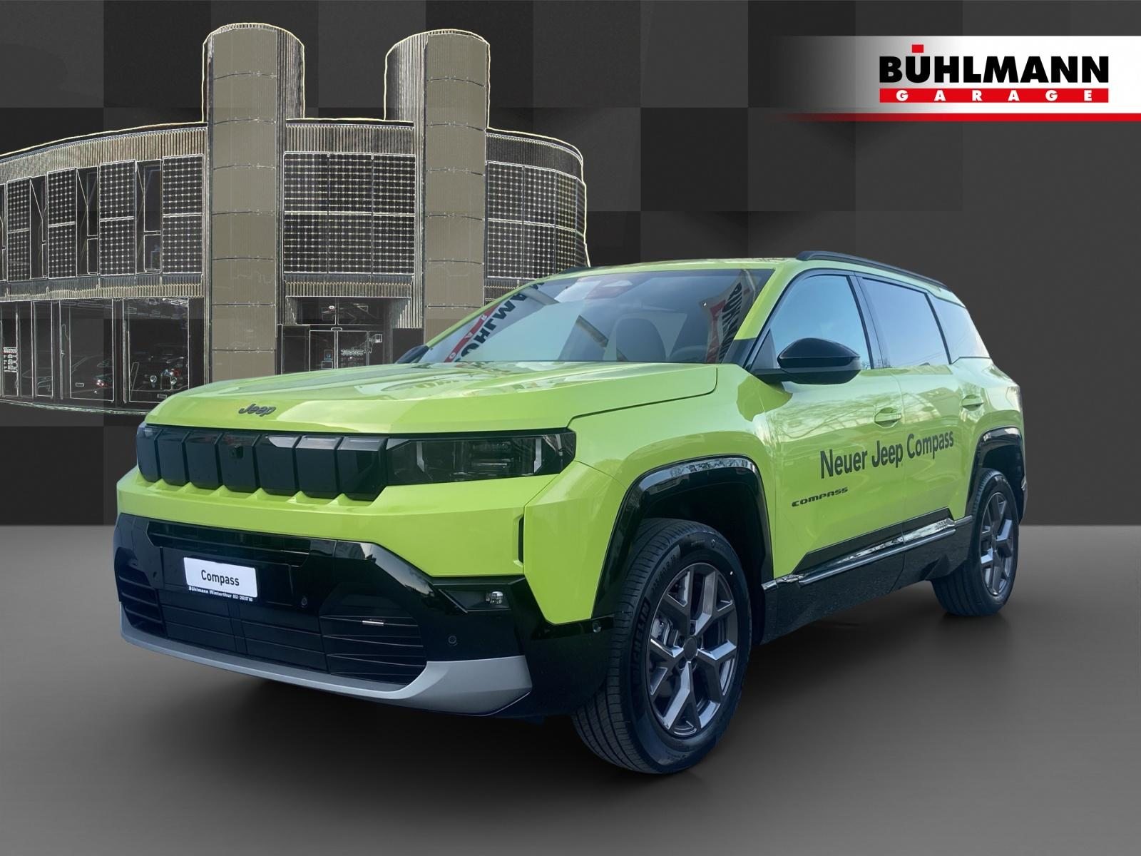 JEEP Compass 1.2 MHEV First Edition, Mild-Hybrid Petrol/Electric, Ex-demonstrator, Automatic