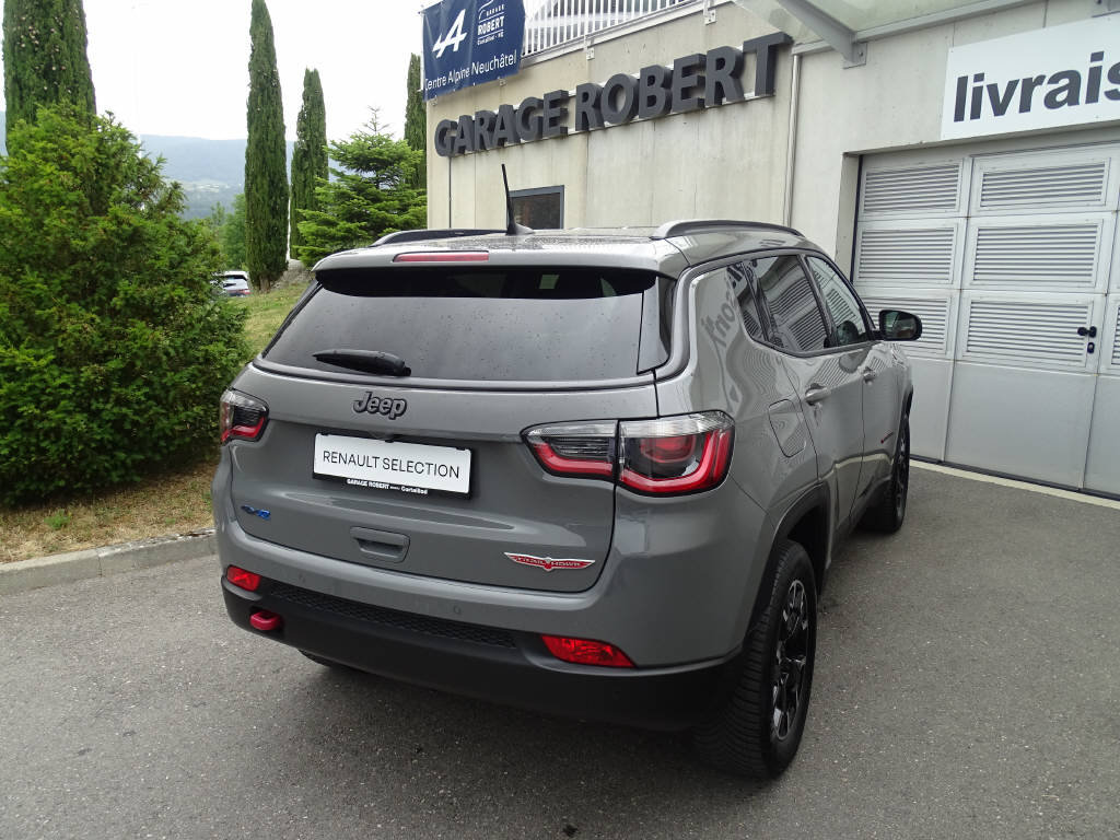 JEEP Compass 1.3 Trailhawk 4XE, Hybride Rechargeable Essence/Électricité, Occasion / Utilisé, Automatique - 3