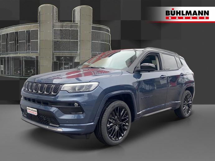 JEEP Compass 1.3 S 4xe + Sky, Plug-in-Hybrid Petrol/Electric, Ex-demonstrator, Automatic