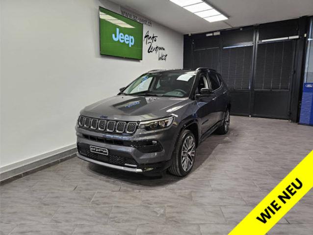 JEEP Compass 1.3 Summit 240PS 4xe, Plug-in-Hybrid Petrol/Electric, Ex-demonstrator, Automatic