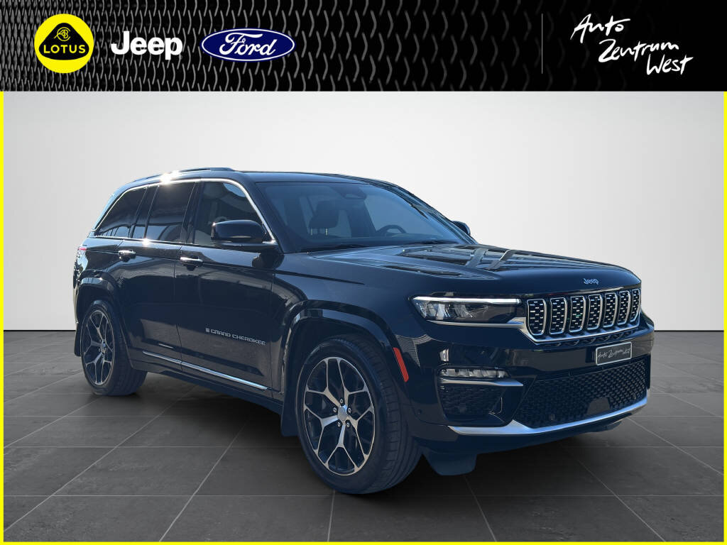 JEEP Grand Cherokee 2.0 Turbo Summit Reserve 4xe, Hybride Rechargeable Essence/Électricité, Occasion / Utilisé, Automatique - 7