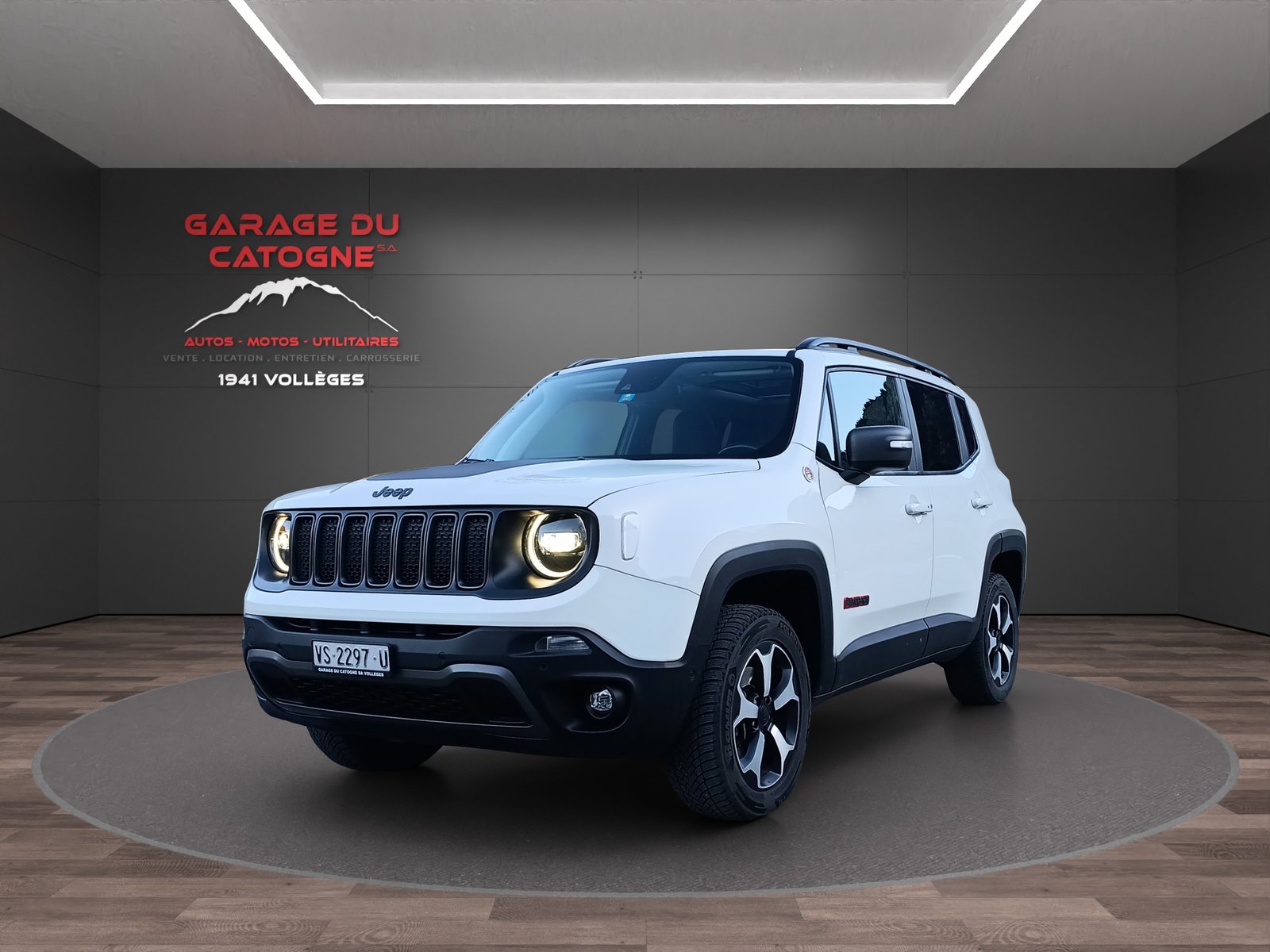 JEEP Renegade 2.0 MJ Trailhawk AWD + Low Range 9ATX, Diesel, Occasion / Gebraucht, Automatik - 3
