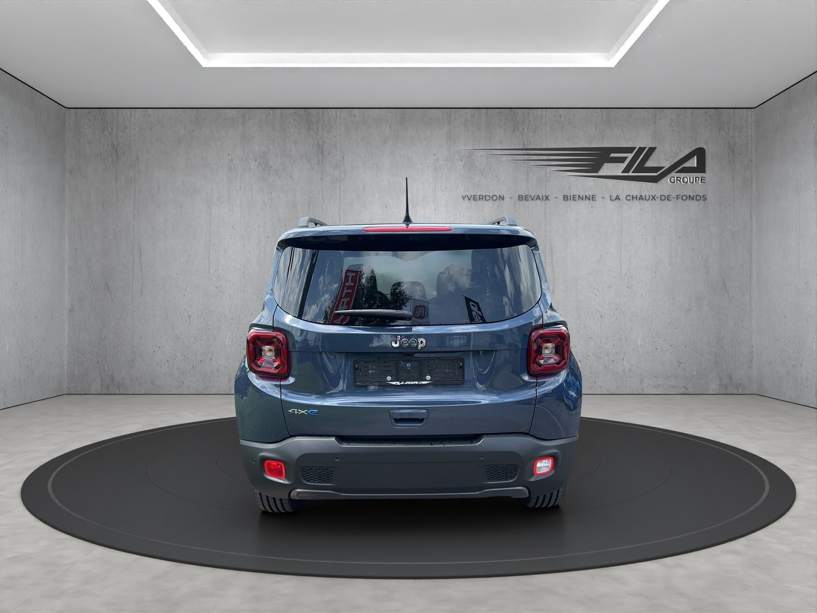 JEEP RENEGADE 4xe 1.3 190cv Swiss Limited Plus, Hybride Rechargeable Essence/Électricité, Voiture de démonstration, Automatique - 4