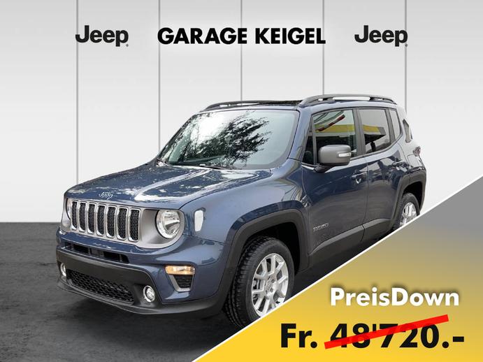 JEEP Renegade 1.3 Limited 4xe, Plug-in-Hybrid Petrol/Electric, Ex-demonstrator, Automatic