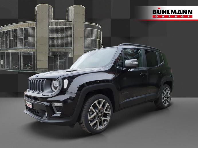 JEEP Renegade 1.3 S Version Plus 4xe, Plug-in-Hybrid Petrol/Electric, Ex-demonstrator, Automatic