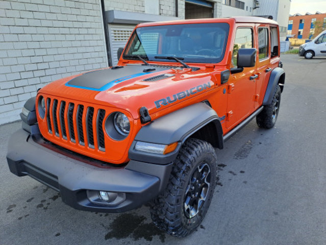JEEP Wran. 2.0 PHEV Rubicon ST, Hybride Integrale Benzina/Elettrica, Occasioni / Usate, Automatico - 4