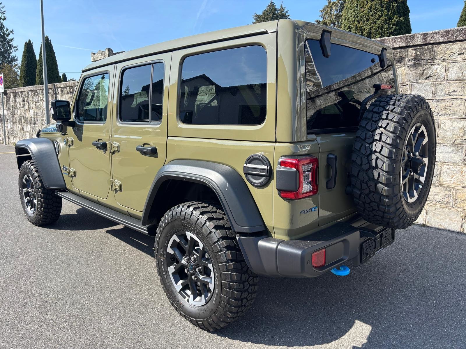 JEEP Wrangler 2.0 PHEV Unlimited Rubicon Automatic Soft Top, Hybride Rechargeable Essence/Électricité, Voiture nouvelle, Automatique - 3