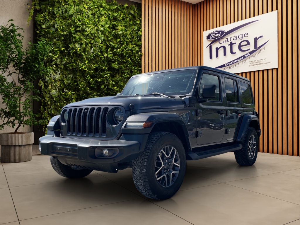 JEEP WRANGLER 2.0 Turbo 80th Anniversary Unlimited 4xe
