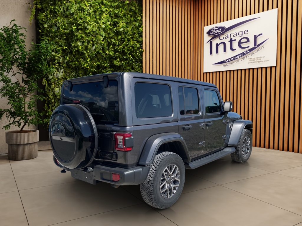 JEEP WRANGLER 2.0 Turbo 80th Anniversary Unlimited 4xe, Hybride Rechargeable Essence/Électricité, Occasion / Utilisé, Automatique - 6