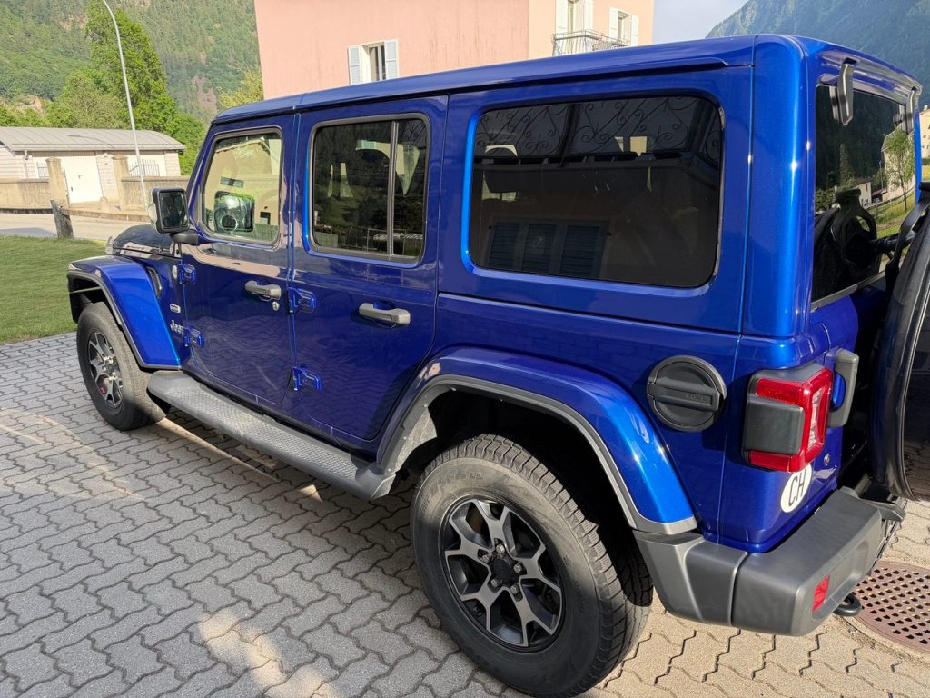 JEEP WRANGLER 2.0 Turbo Sahara Unlimited + pacchetto Overland, Essence, Occasion / Utilisé, Automatique - 4