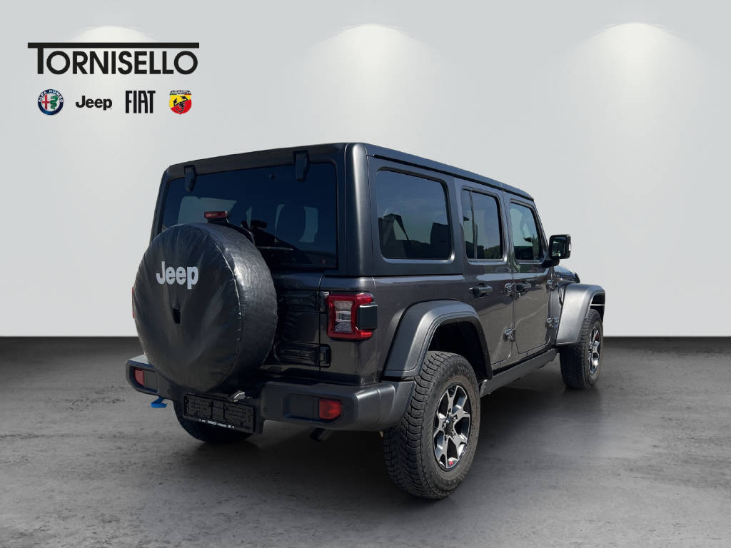 JEEP Wrangler 2.0 Turbo Rubicon Unlimited 4xe, Hybride Rechargeable Essence/Électricité, Occasion / Utilisé, Automatique - 4