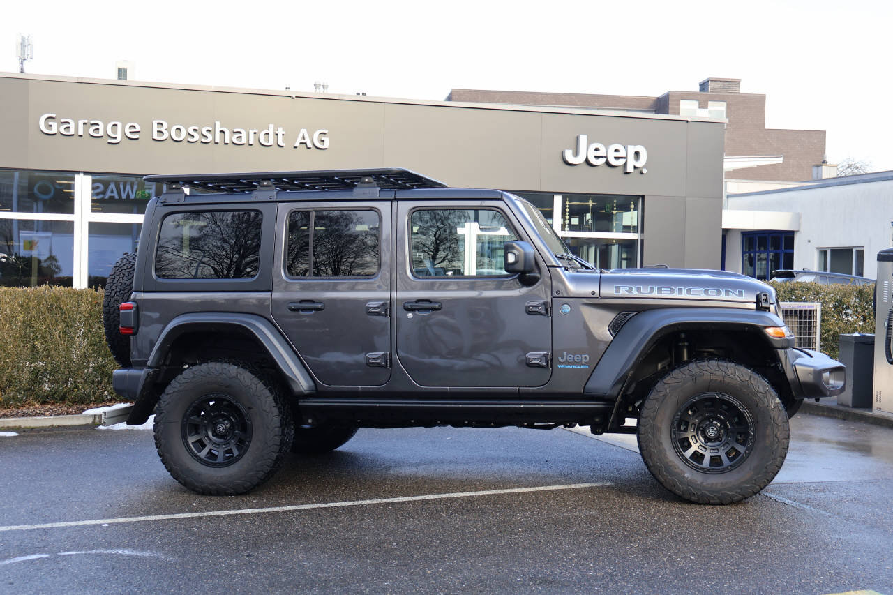 JEEP Wrangler 2.0 Turbo Rubicon Unlimited 4xe, Plug-in-Hybrid Benzin/Elektro, Occasion / Gebraucht, Automatik - 2