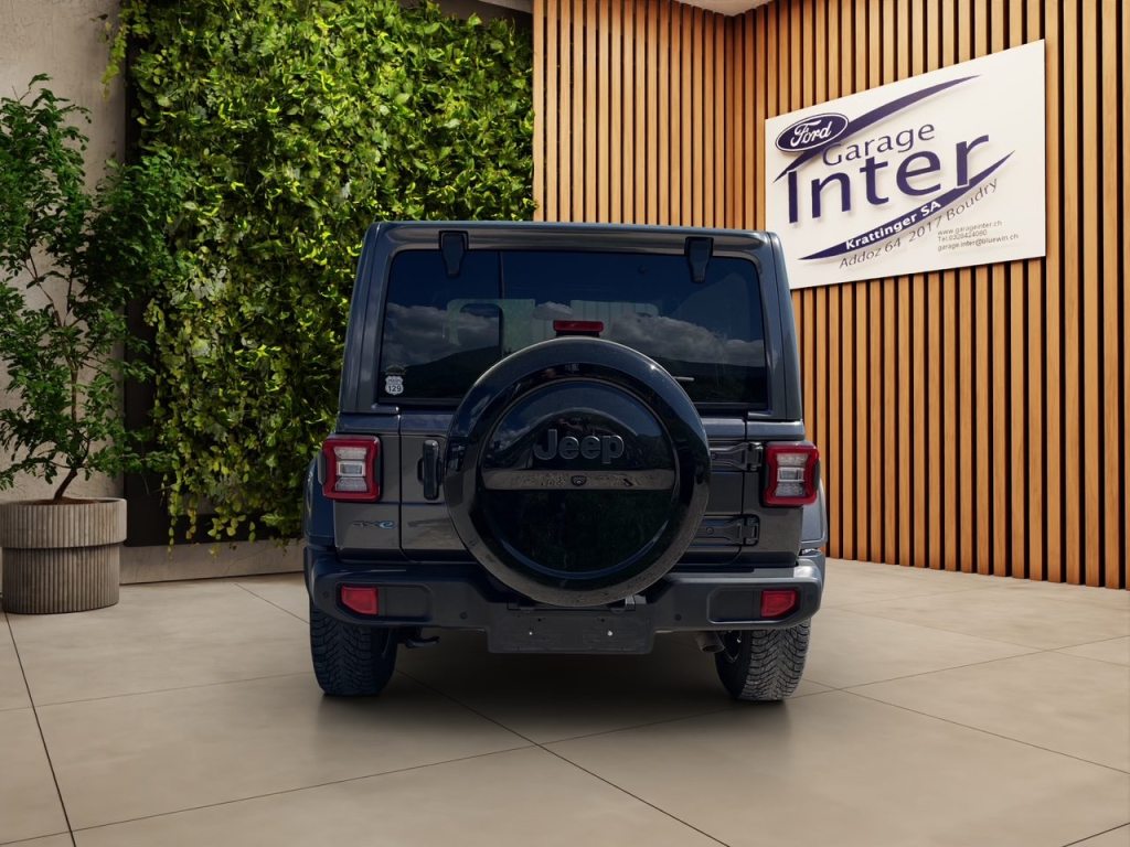 JEEP WRANGLER 2.0 Turbo 80th Anniversary Unlimited 4xe, Plug-in-Hybrid Benzin/Elektro, Occasion / Gebraucht, Automatik - 4