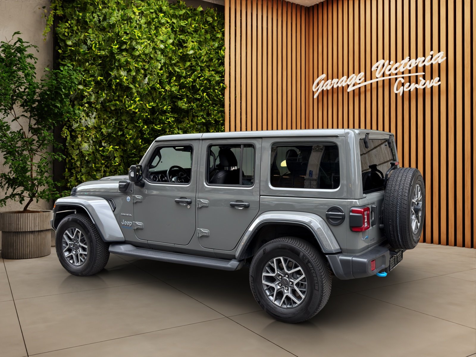 JEEP Wrangler 2.0 PHEV Unlimited Sahara DT Automatic, Plug-in-Hybrid Petrol/Electric, Second hand / Used, Automatic - 4