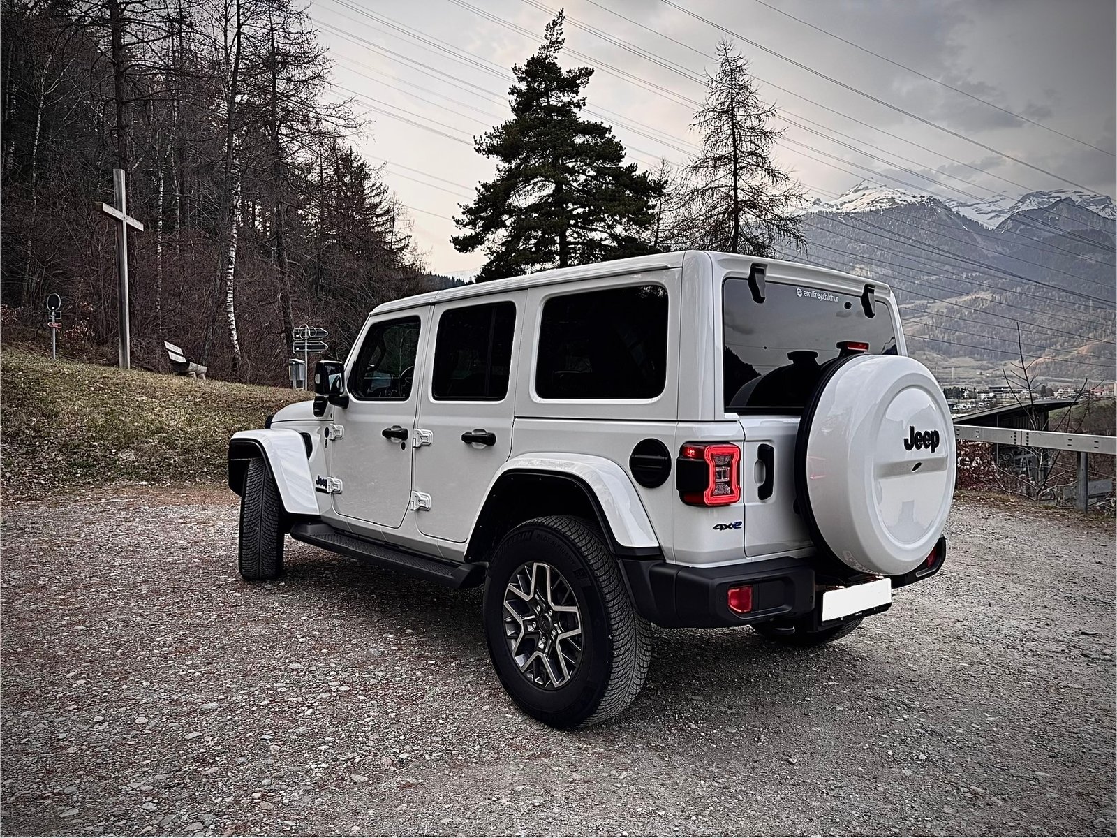 JEEP Wrangler 2.0 Turbo 80th Anniversary Unlimited 4xe, Voll-Hybrid Benzin/Elektro, Occasion / Gebraucht, Automatik - 3