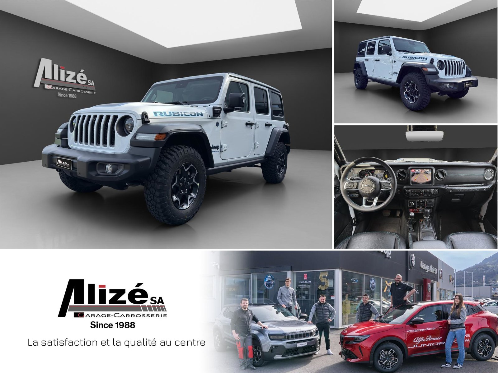 JEEP Wrangler 2.0 PHEV Unlimited Rubicon Automatic Soft Top