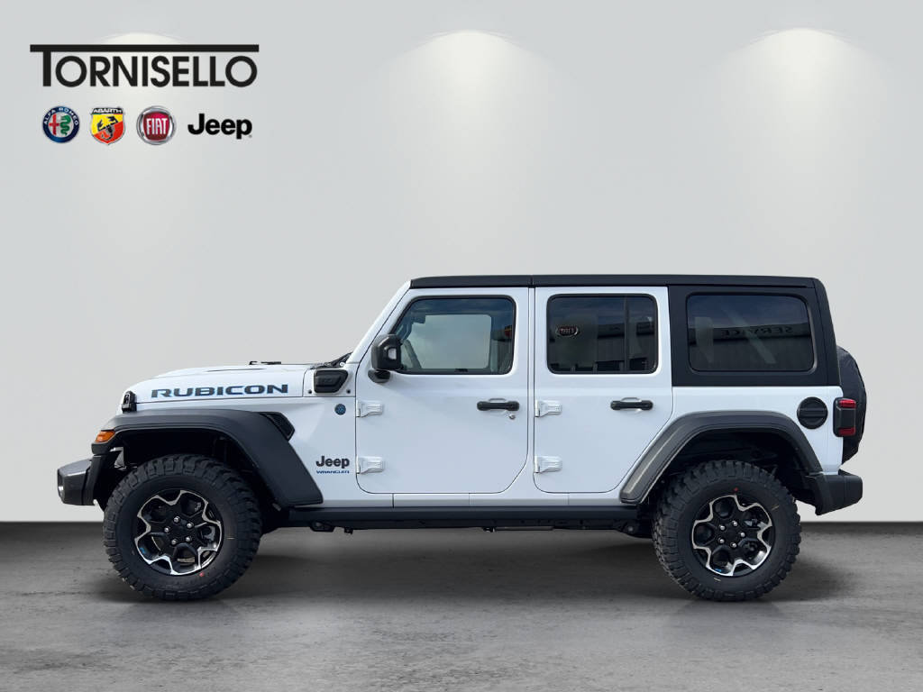 JEEP Wrangler 2.0 Turbo Rubicon Unlimited 4xe, Plug-in-Hybrid Petrol/Electric, Second hand / Used, Automatic - 2