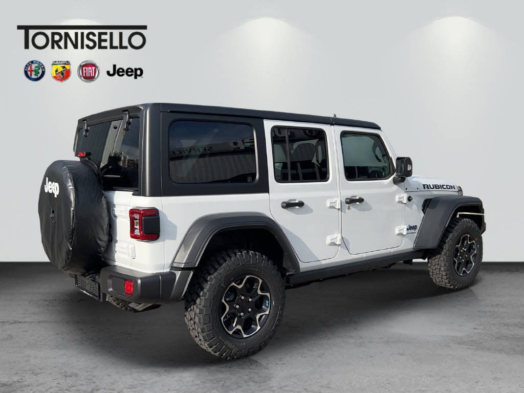 JEEP Wrangler 2.0 Turbo Rubicon Unlimited 4xe, Plug-in-Hybrid Petrol/Electric, Second hand / Used, Automatic - 4