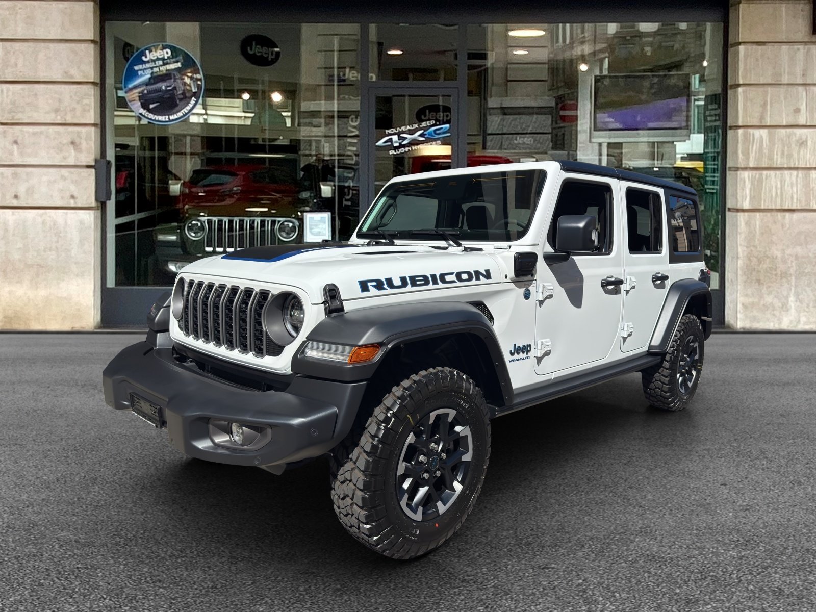 JEEP Wrangler 2.0 PHEV Unlimited Rubicon DT Automatic, Plug-in-Hybrid Benzin/Elektro, Occasion / Gebraucht, Automatik - 2