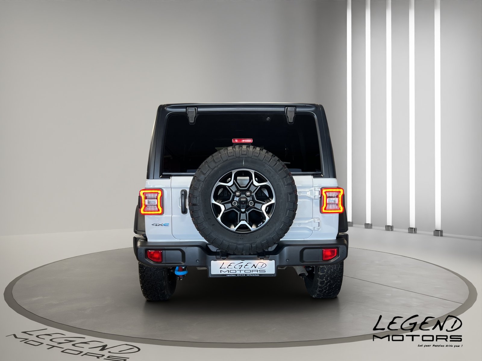 JEEP Wrangler 2.0 PHEV Unlimited Rubicon DT Automatic LEASIN, Plug-in-Hybrid Benzin/Elektro, Occasion / Gebraucht, Automatik - 5