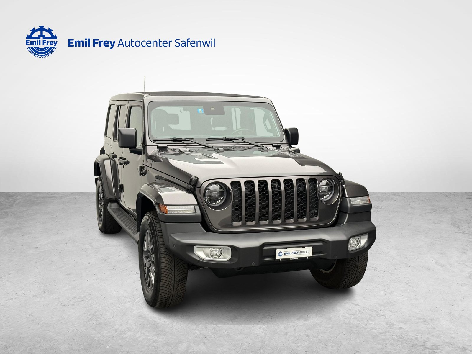 JEEP Wrangler 2.0 Turbo Sahara Unlimited 4xe, Plug-in-Hybrid Benzin/Elektro, Occasion / Gebraucht, Automatik - 7